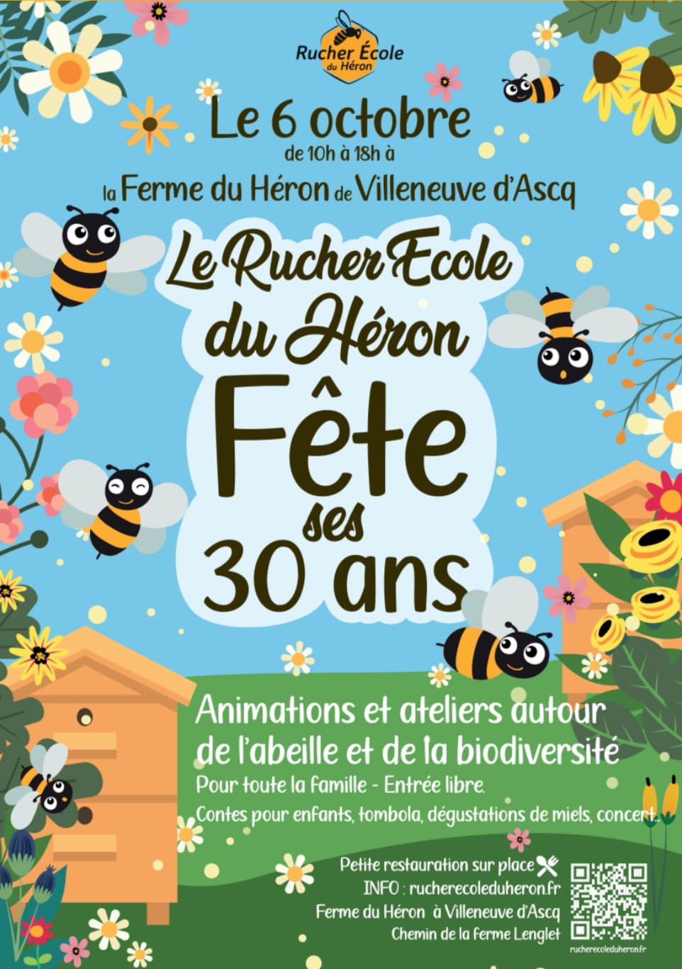 Rucher école du Héron 30 ans